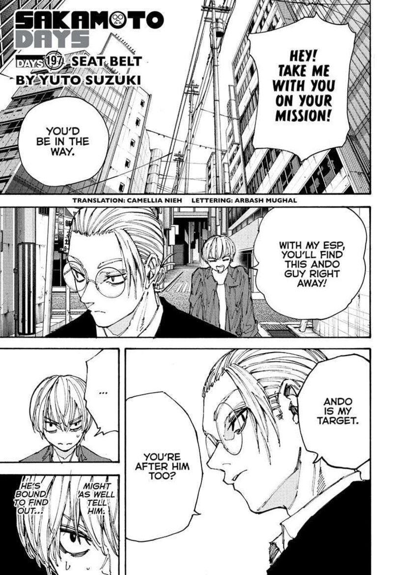 Sakamoto Days Chapter 197